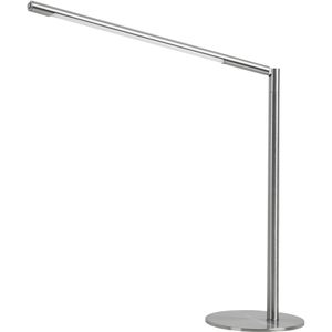 Hansa Schreibtischlampe Aura, silber, LED, dimmbar, 400 Lumen, warm- bis tageslichtweiß