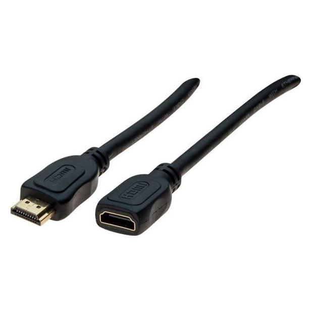 Exertis Connect High Speed HDMI Verlängerungskabel mit Ethernet (5 m) (128922)