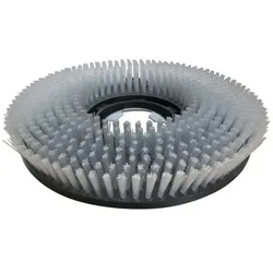 Clean Track Schrubbbürste 17 Zoll Scheuerbürste Poly 0,75 mm, glatt, weiß