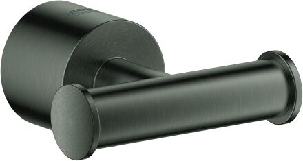 Grohe Atrio crochet pour peignoir 40312AL3 graphite dur brossé, fermeture invisible