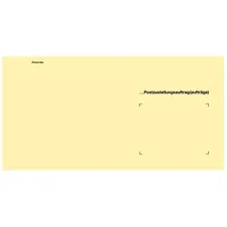 Rnk, Briefumschlag, Verlag Zustellungsumschlag, 235 x 125 mm, ohne Fenster (100x)