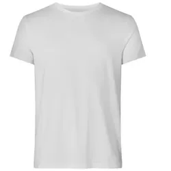 Resteröds Bamboo Crew Neck Weiß Medium Herren