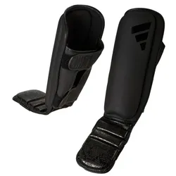 adidas Combat 50 Schienbeinschoner | Gr. L | schwarz - schwarz