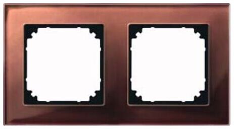 Merten Cadre verre 2f. mah/waage/vertical 489215 (489215)