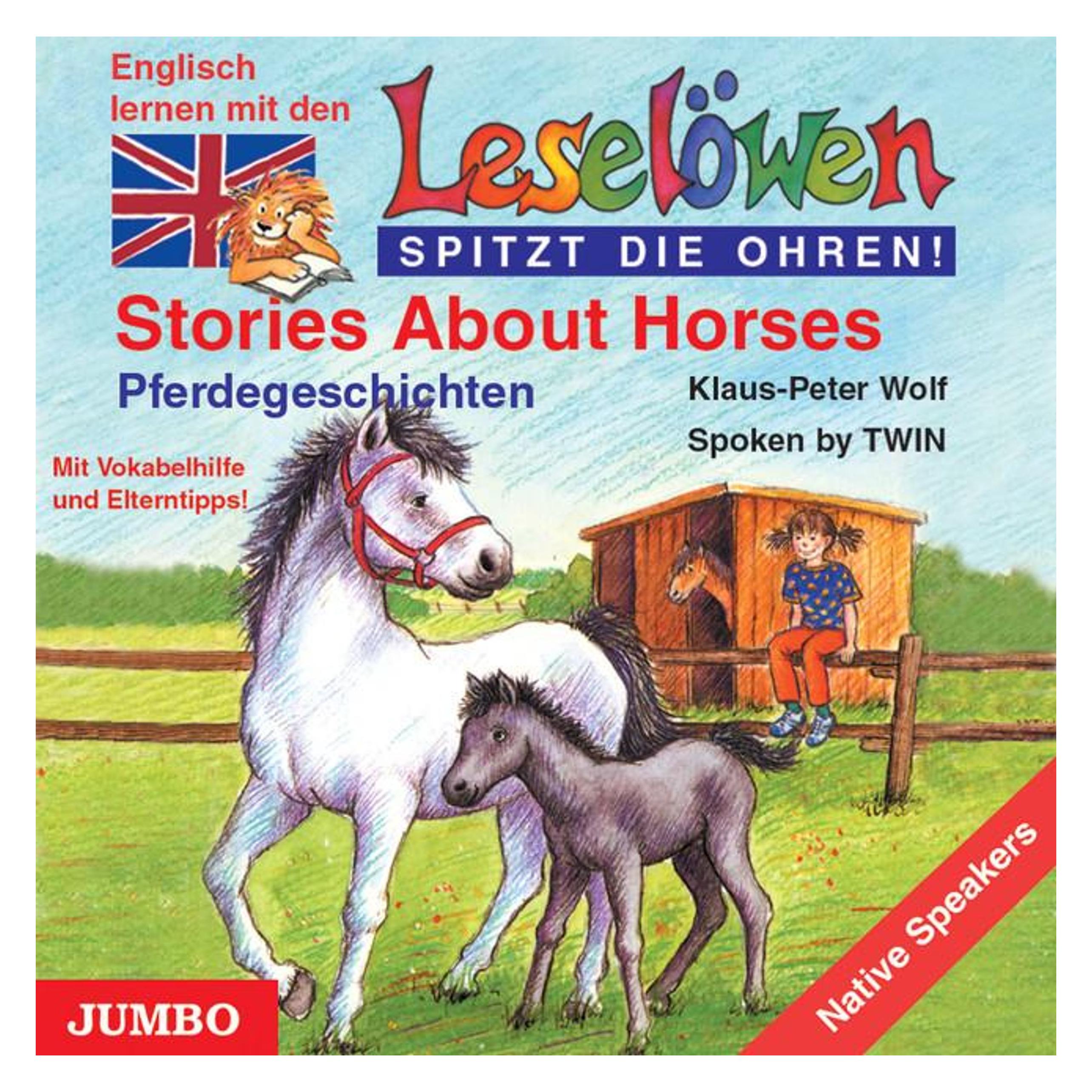Jumbo Englisch lernen mit den Leselöwen: Stories About Horses (Englisch) (54722321)