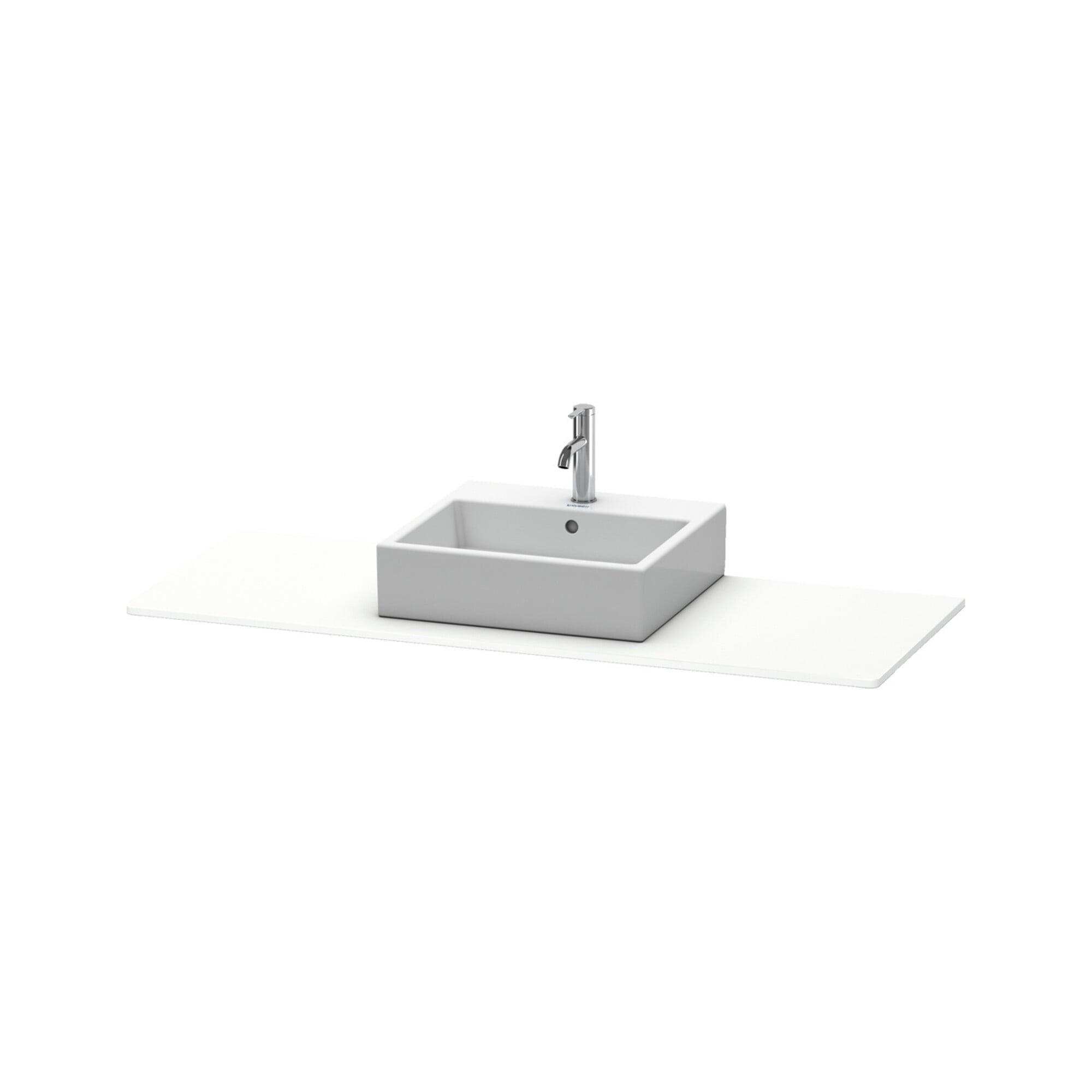 Duravit Konsole XSquare 140x55x1,6cm, m 1 AS, AS mit, we matt (XS060GM8484)