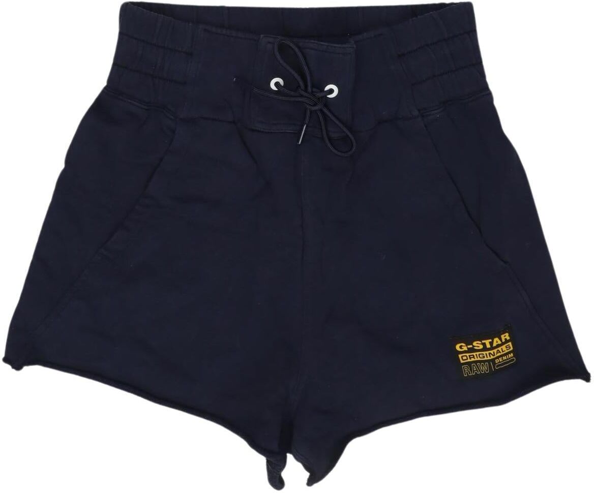G Star RAW Damen Shorts, Marineblau, Gr. XS, Baumwolle - Second Hand