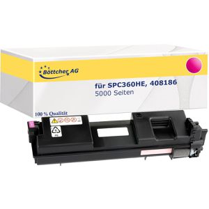 kompatibel für Ricoh Type SPC360HE, 408186, 5000 Seiten, magenta