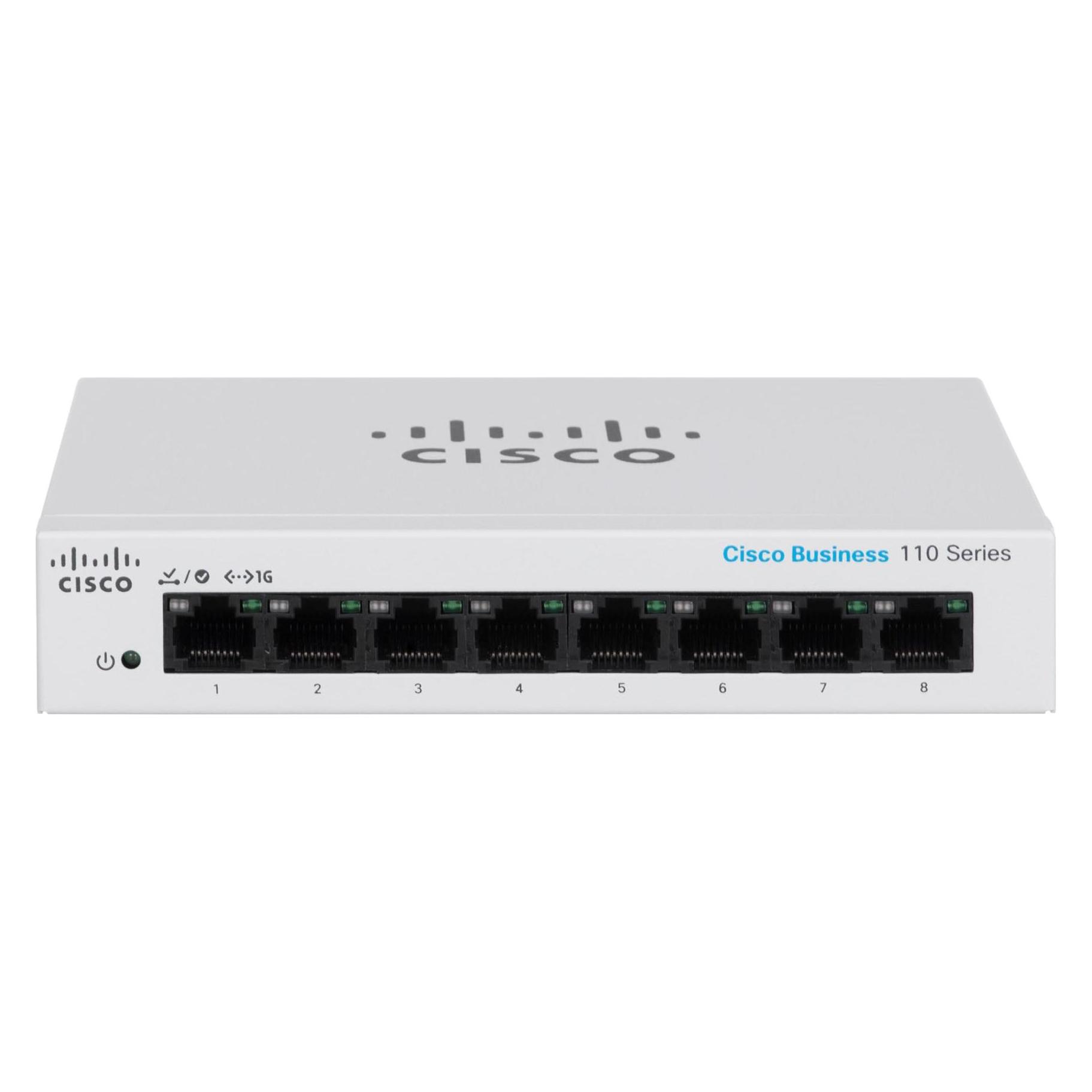 Cisco CBS110-8T-D-EU (8 Ports) (CBS110-8T-D-EU)