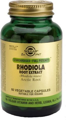 Solgar Rhodiola Root 60 Capsules