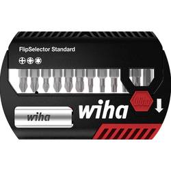 Wiha FlipSelector 39060 Bit-Set 13teilig Kreuzschlitz Phillips, Kreuzschlitz Pozidriv, TORX inkl. Bithalter