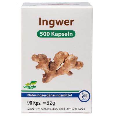 Ingwer 500 Kapseln 90 St