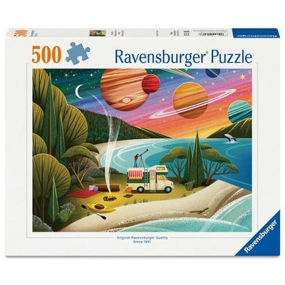 Erwachsenenpuzzle 500 Teile - Camping unter dem Kosmos