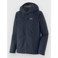 Patagonia Boulder Fork Rain Jacke smolder blue Gr. M