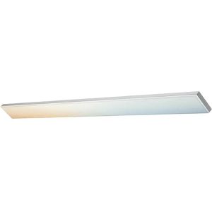 OSRAM LED-Panel Smart+ Wifi Planon, silber, 120 x 10 cm, 35 Watt / 2.500 Lumen, App-fähig, Aufputz, warm- bis kaltweiß