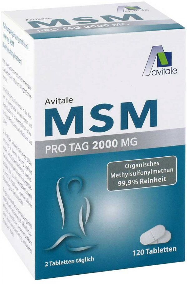 MSM 2000 mg Tabletten 120stk