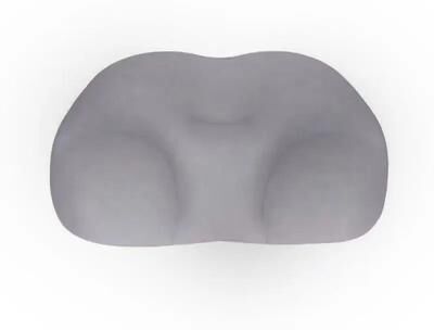 Inspire Select All Round Egg Shaped Cloud Memory Foam Pillow 3D Ergonomic Cooling Bed & Nursing Pillow light Gray