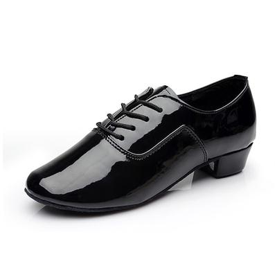 sun lisa herren lateinische schuhe moderne schuhe tanzschuhe drinnen prom professionell party / abend professionell schnüren dicker absatz geschlossene zehe schnüren erwachsene
