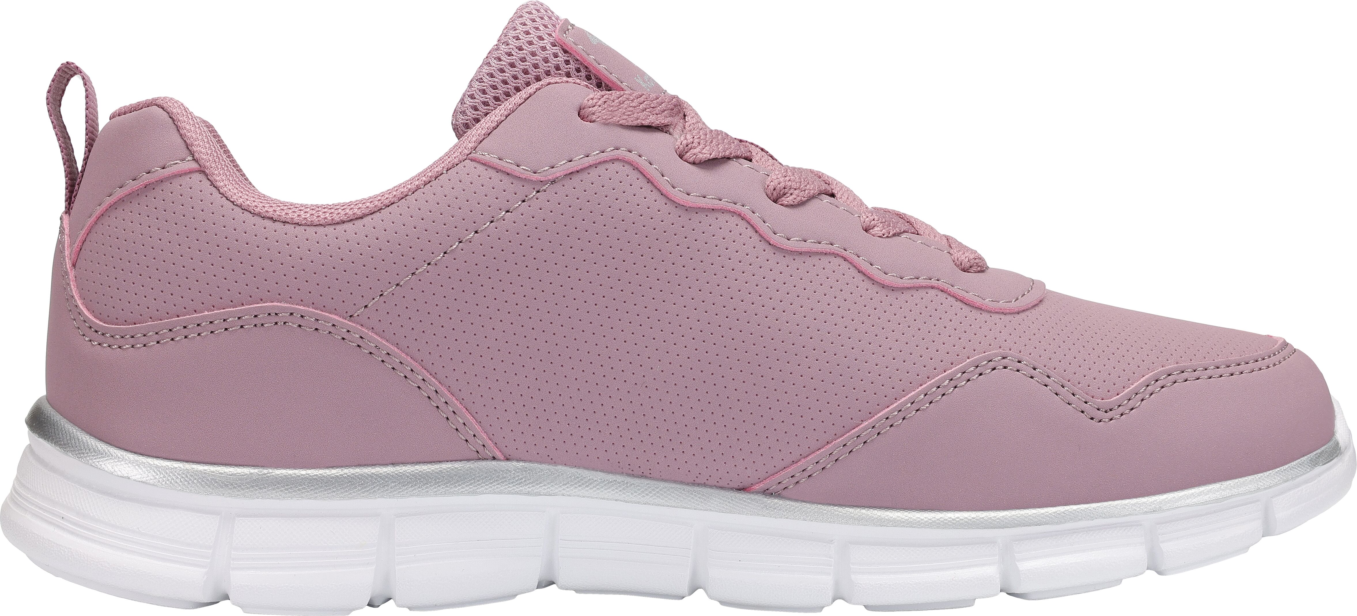 Sneaker KANGAROOS "K-RF JONNA", Damen, Gr. 37, grape, vapor grau, Synthetik, Schuhe Sneaker grape, vapor grau 37