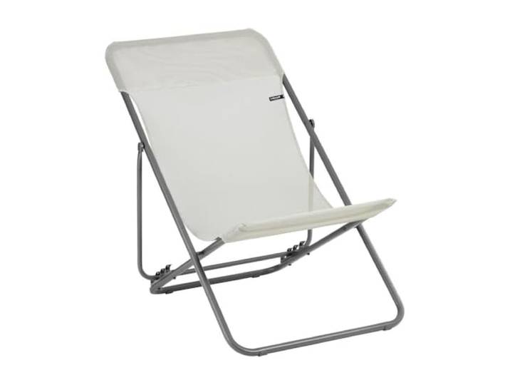 Lafuma MOBILIER - Mehrpositions-Klapp-Liegestuhl : Breite 58 cm - Maxi Transat - Exterya - Beige Seigle LFM2502_9868-5 Jahre Garantie