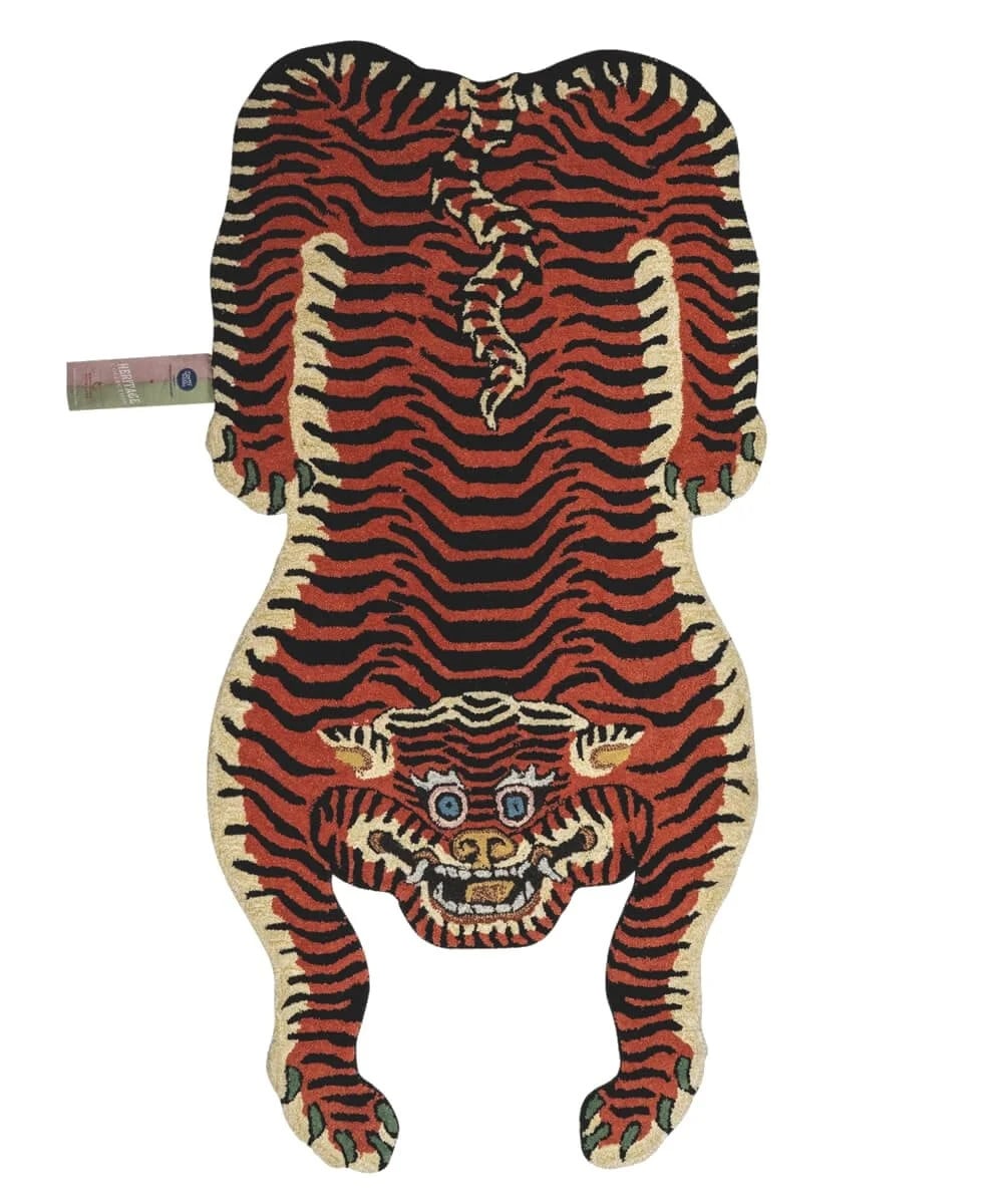 Doing Goods Heritage Santana tiger vloerkleed - Wol en katoen