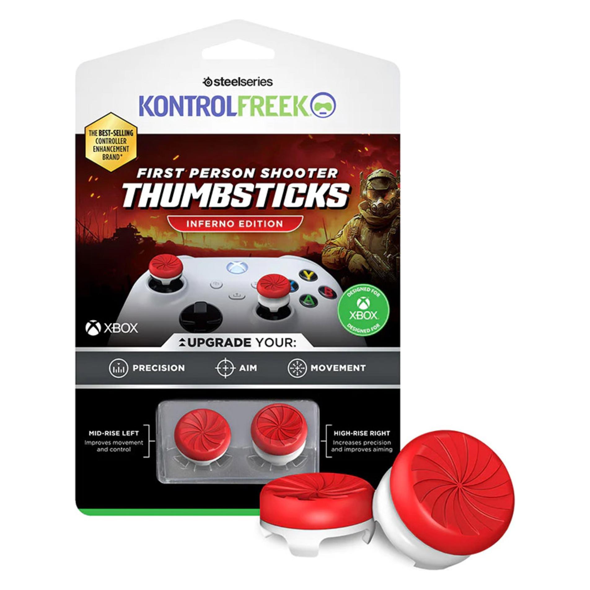 SteelSeries FPS Inferno REDWHT Kit XBX (Xbox One S, Xbox Series S, Xbox Series X) (6150-XBX)
