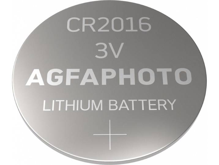 AgfaPhoto 150-803180 - Batterijen - Hoogte 1,6mm - Zilver