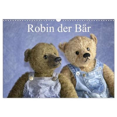 Robin der Bär (Wandkalender 2027 DIN A3 quer), CALVENDO Monatskalender
