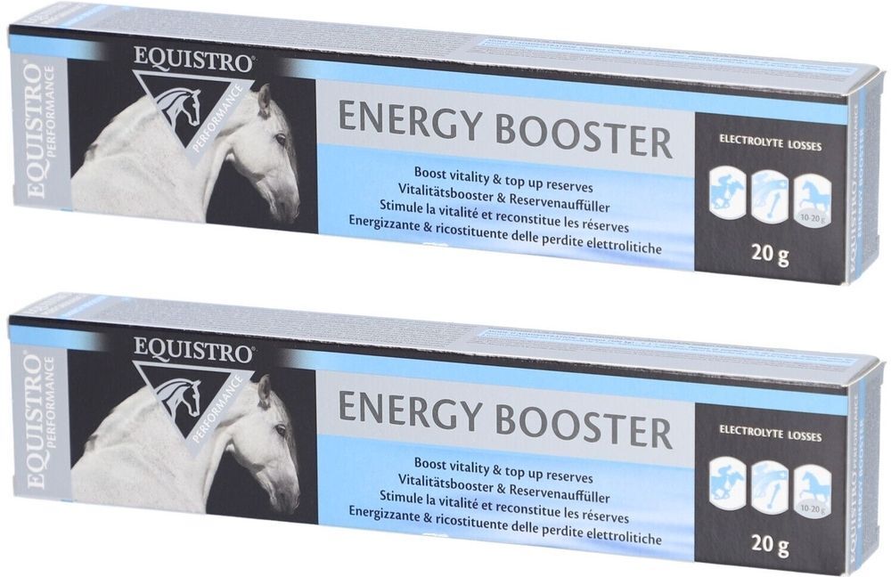 Equistro Energy Booster Doppelpack 2x20 g Paste