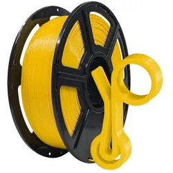 FlashForge PETG Pro 3D Printer Filament, 1.75 mm, Yellow (PETG, 1000 g, 1.75 mm), Filament, Gelb
