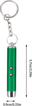 Inspire Curations ChaseBeam Interactive Cat Laser Pointer green