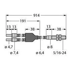 Turck Glas-Lichtleiter BT23S