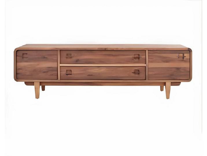 JVmoebel TV-Wand TV Board Stil modern Farbe braun Holz praktisch komfortabel Wohnzimmer, Made in Europa