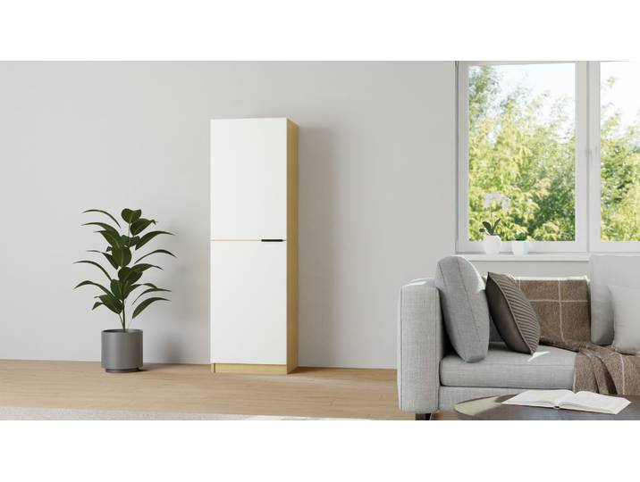 Flexibler Kleiderschrank von Pickawood Premium Dekore Eiche
