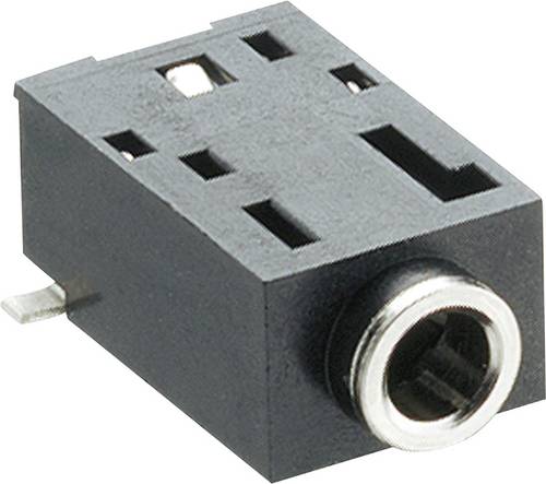 Lumberg 10444 Klinken-Steckverbinder 2.5mm Kupplung, Einbau Polzahl: 3