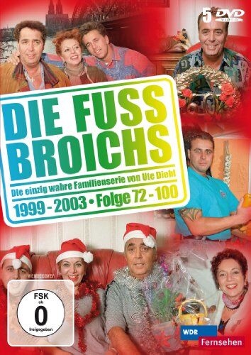 Ute Diehl - Die Fussbroichs - Folge 72-100 [5 DVDs] - Preis vom 06.10.2026 07:26:00 h