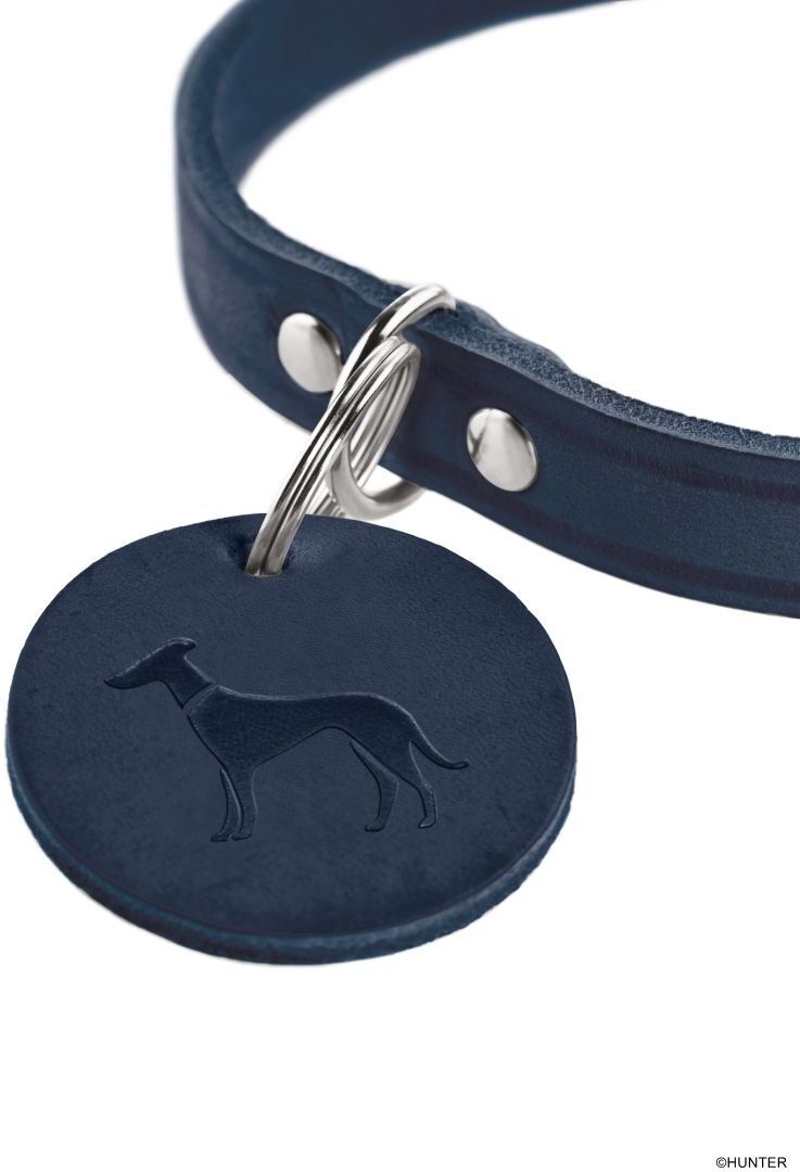 DOG SPORT HUNTER Halsband Aalborg M (52), dunkelblau