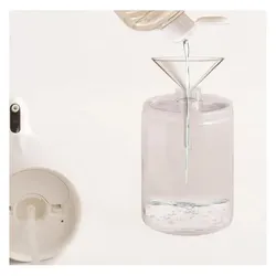 spirella, Seifenspender + Seifenschale, Sensorspender Levy aus recyceltem Glas 320 ml, Weiss