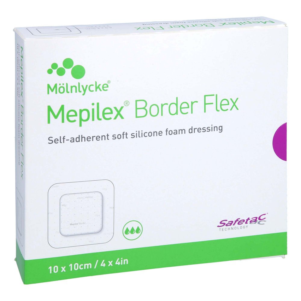 ToRa Pharma GmbH Mepilex Border Flex Schaumverb.haft.10x10 cm 16359424