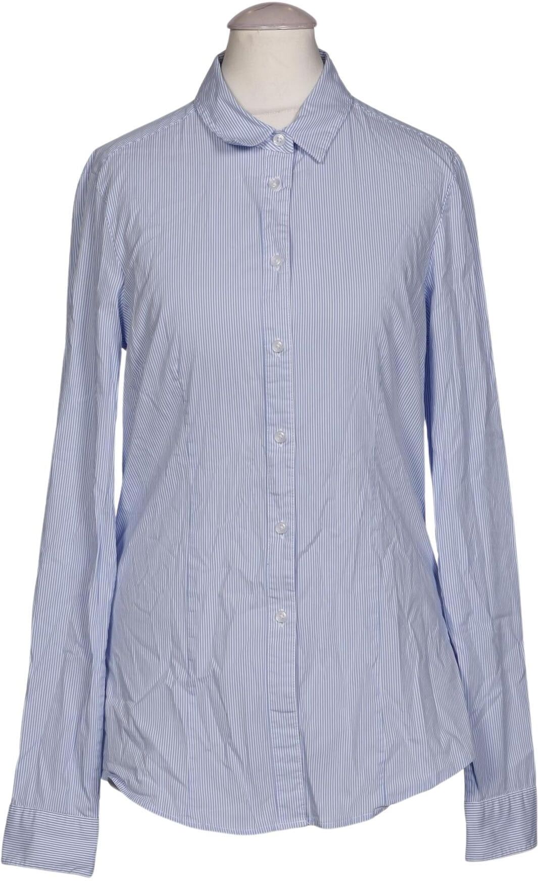 Long Tall Sally Damen Bluse, Hellblau, Gr. EU 36, Baumwolle / Synthetik / Elasthan - Second Hand