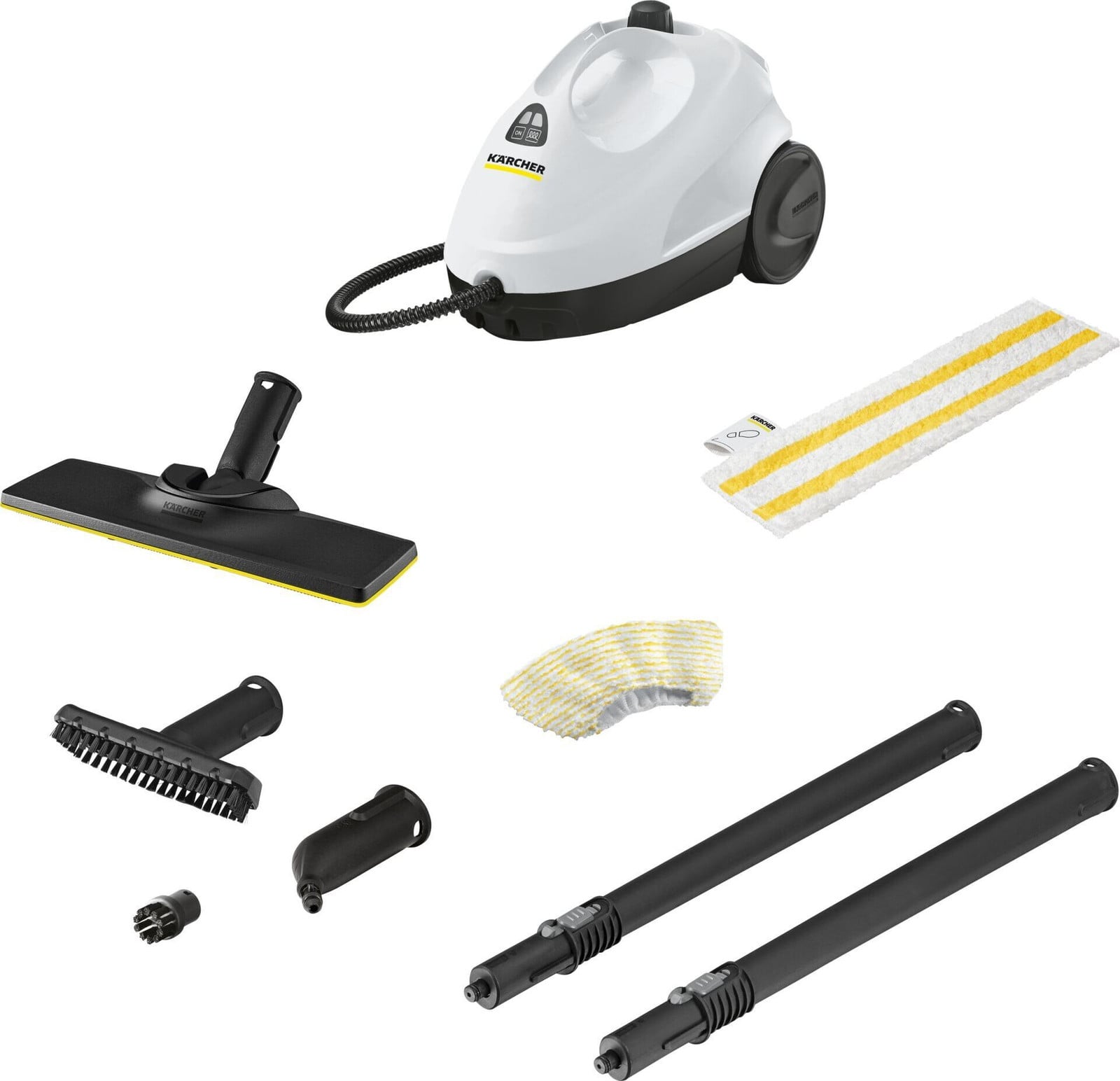 Kärcher SC 2 Easy Fix Stoomreiniger - 1500 W - 3.2 bar - Wit/Zwart