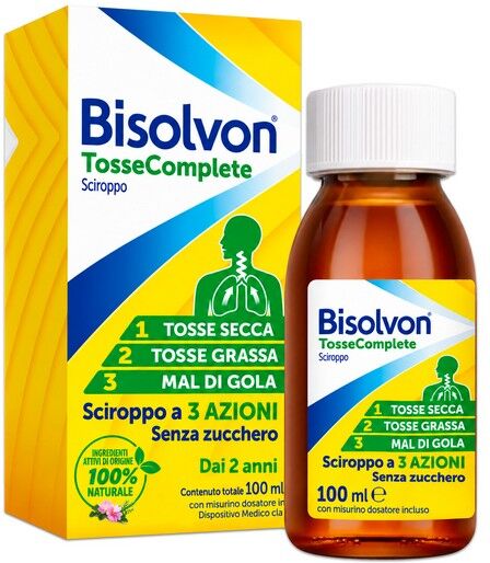 Opella Healthcare Italy Bisolvon Tosse Complete Sciroppo Da 100ml