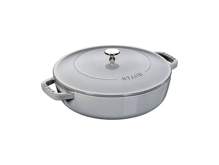 STAUB Chistera Sauteuse Ø28cm 3,7 L Grau