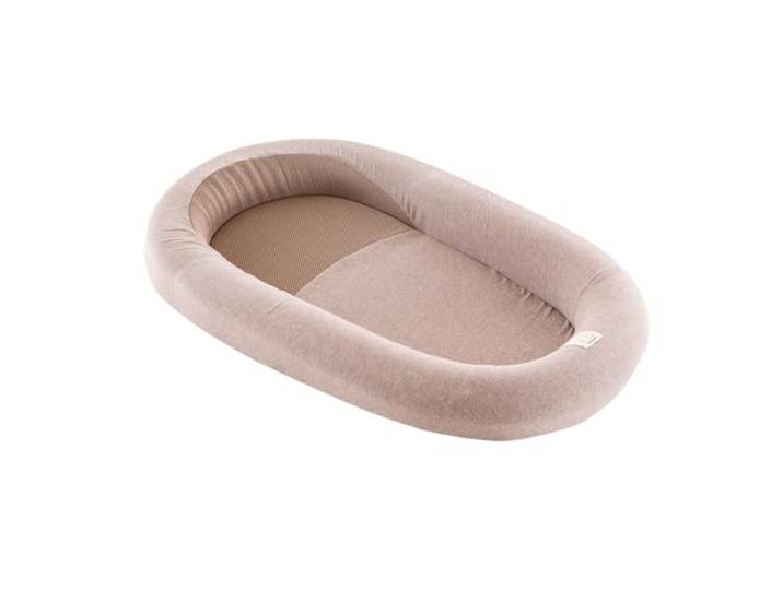 TRÄUMELAND Babynest HOME – atmungsaktives und weiches Babynest mit 3D-Luftpolster – Tragbare Schlafunterlage – Ideal für Neugeborene – Komfort & Sicherheit für Zuhause & unterwegs