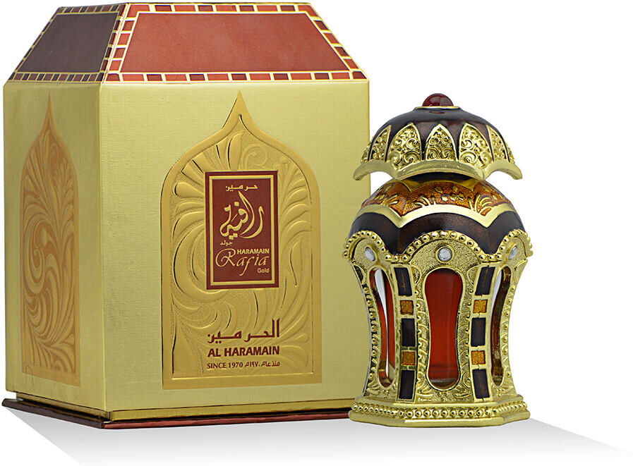 Al Haramain Rafia Gold Perfumed Oil 20 ml (woman)