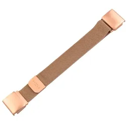 Fixed QuickFit Mesh Strap, 20 mm, Rose Gold (20 mm, Metall, Stainless Steel), Uhrenarmband, Rosa