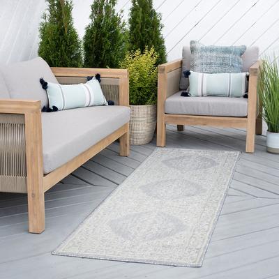 Alise Rugs Exo Coastal Oriental Indoor/Outdoor Area Rug