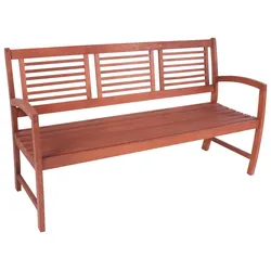 Gartenbank Madison Holz ca. 156x90x56 cm