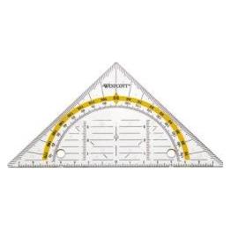 Westcott Geodreieck 14,0 cm (14 cm, Kunststoff) (E-10139 00)