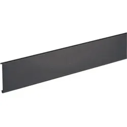 Hager BRS08029011 Brüstungskanal-OT zu BRS 80mm gschwarz  - 2 Meter